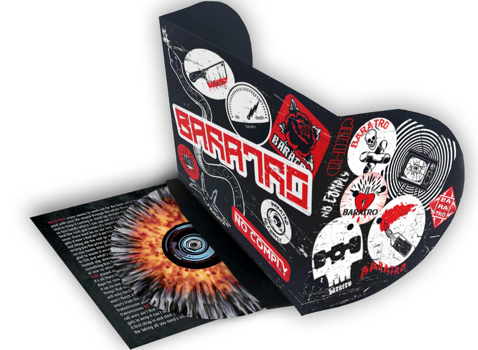 BARATRO - No Comply - Limited edition LP + CD - Image 2
